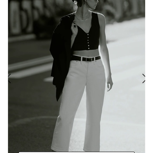 Madewell the perfect vintage wide-leg crop jean - Picture 4 of 6